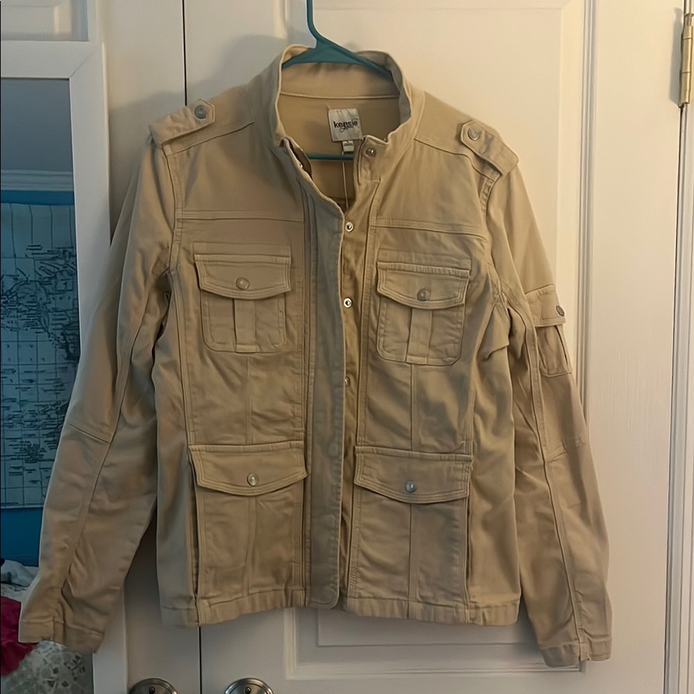Kensie Tan Utility Jacket
